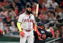 washington nationals vs atlanta braves match player stats